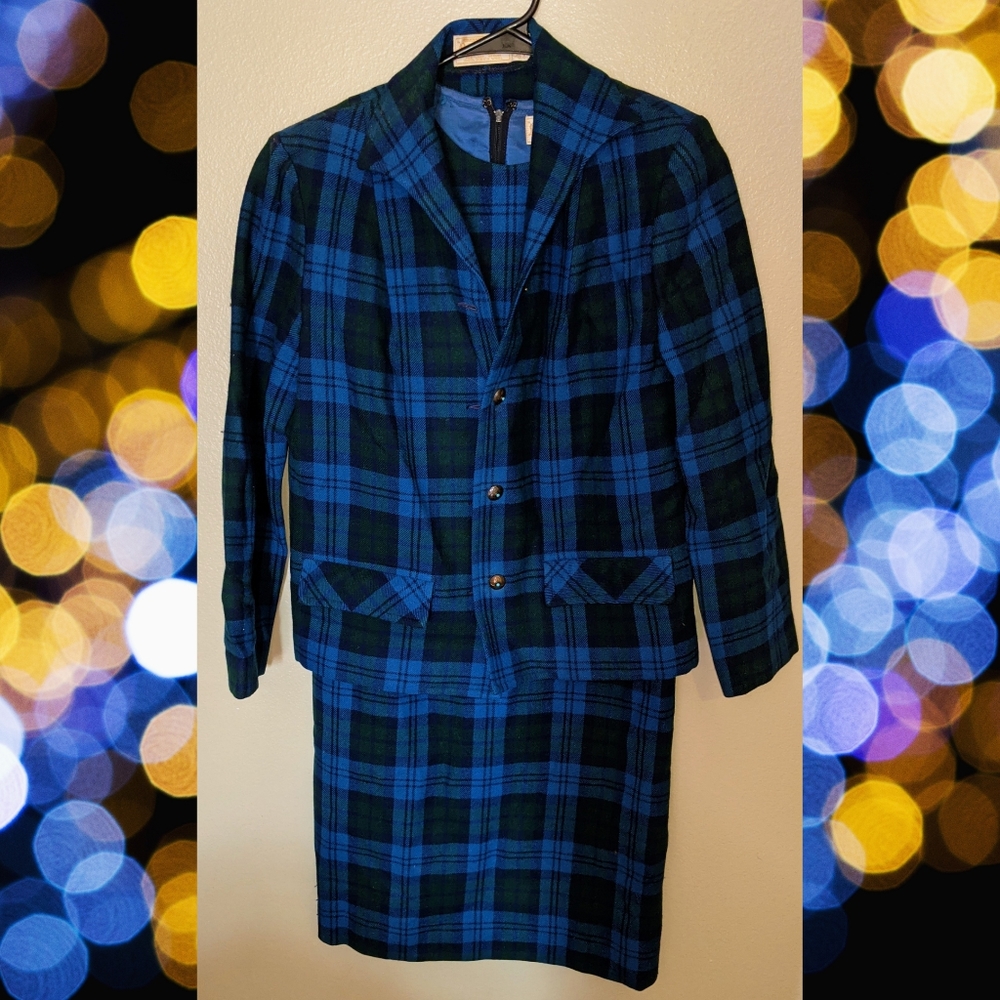 Pendleton matching dress and jacket